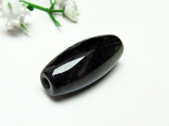 ゴールデン キャッツアイ オブシディアン 天珠[T142-2253]