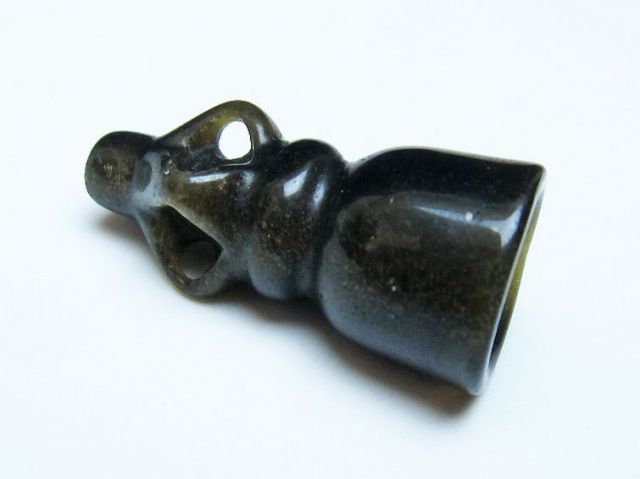 密教法具 ゴールデン キャッツアイ オブシディアン[T142-2484]