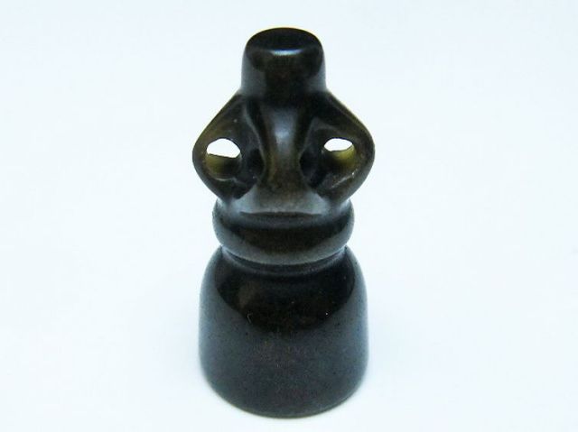 密教法具 ゴールデン キャッツアイ オブシディアン[T142-2491]
