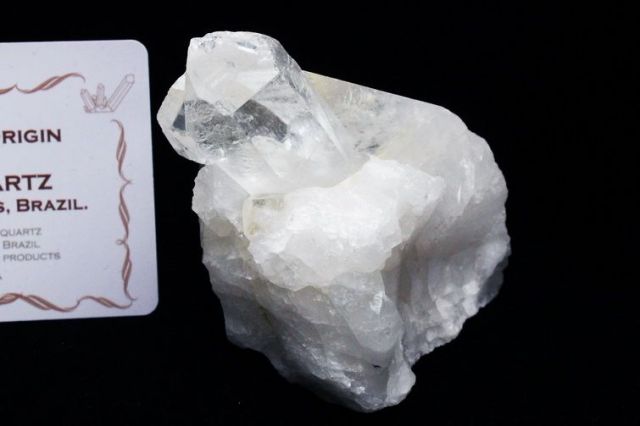 レムリアンシード 水晶 クラスター ミナスジェライス州コリント産 ※証明書付き[T143-2285]