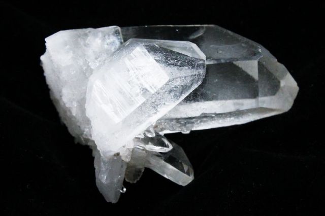 レムリアンシード 水晶 クラスター ミナスジェライス州コリント産 ※証明書付き[T143-2340]