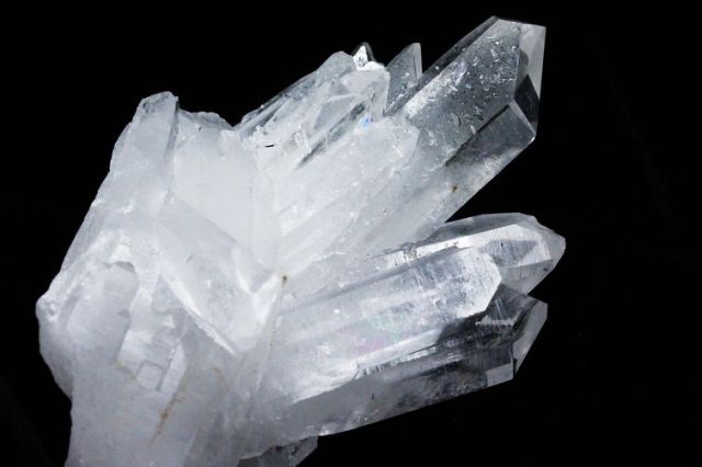 レムリアンシード 虹入り水晶 クラスター ミナスジェライス州コリント産 ※証明書付き[T143-2367]