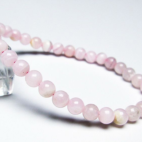ピンクカルサイト ブレスレット6mm[T144-8047]