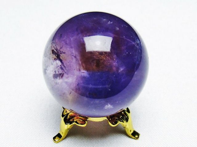 パワーストーン 天然石 アメトリン 丸玉 34mm [T145-2106]