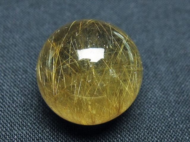 ゴールドルチル 原石 01 タイチン 結晶 金 水晶 パワーストーン 天然石 パワーストーン 天然石 ゴールドタイチンルチル入り水晶丸玉