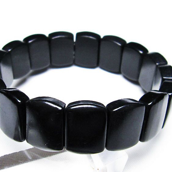 シュンガイト バングル[T147-2940]