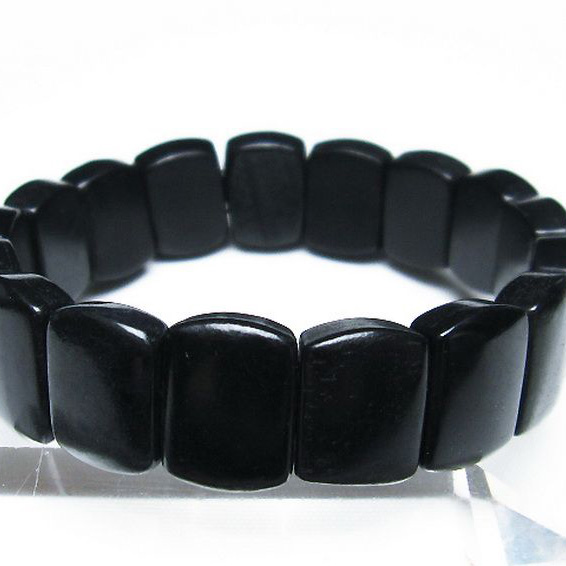 シュンガイト バングル[T147-3066]