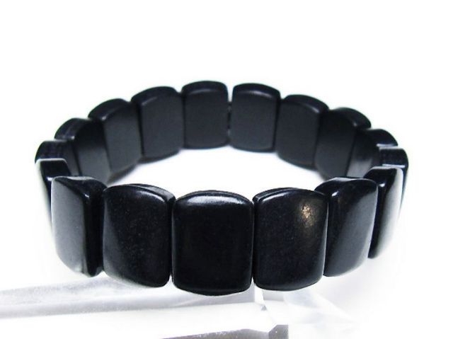 シュンガイト バングル[T147-3538]