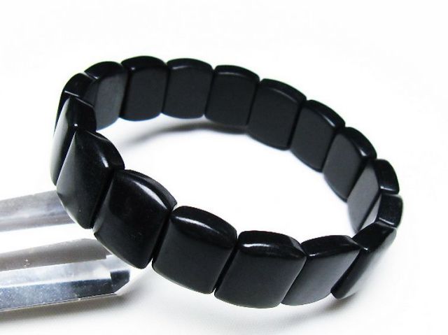 パワーストーンバングル パワーストーン 天然石 シュンガイト バングル[T147-3541]