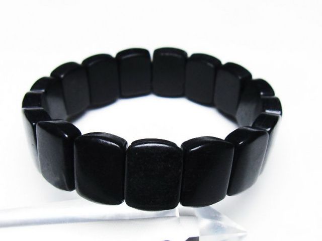 シュンガイト バングル[T147-3638]