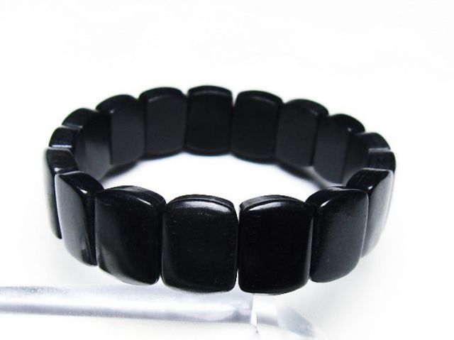 シュンガイト バングル[T147-3664]