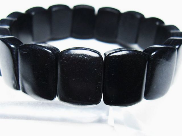 シュンガイト バングル[T147-3664]