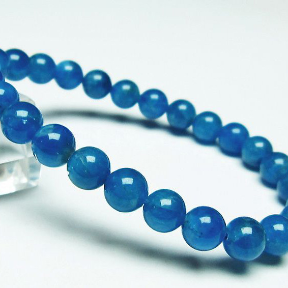 パワーストーン 天然石 アパタイトブレスレット 7mm [T149-6533]