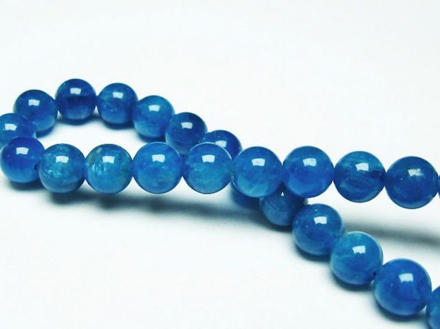 パワーストーン 天然石 アパタイトブレスレット 7mm [T149-6533]2枚目