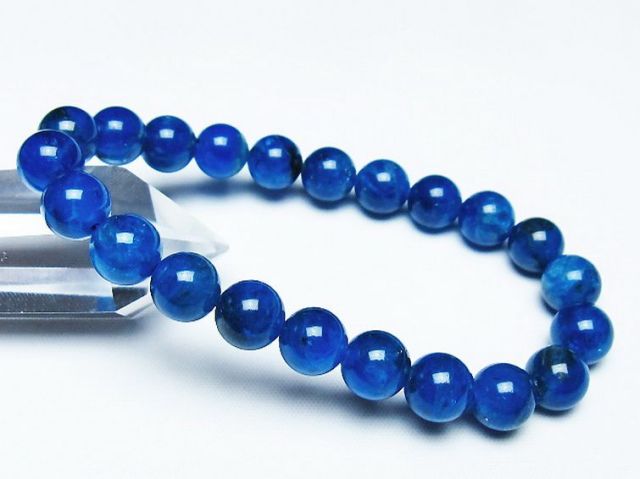 パワーストーン 天然石 アパタイトブレスレット 9mm [T149-7206]