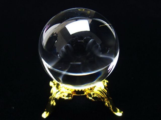 Aクラス水晶丸玉 24mm [T151-2124]