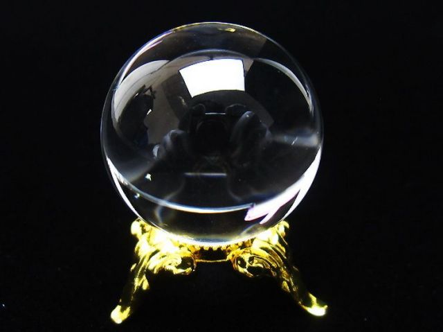 Aクラス水晶丸玉 24mm [T151-2143]