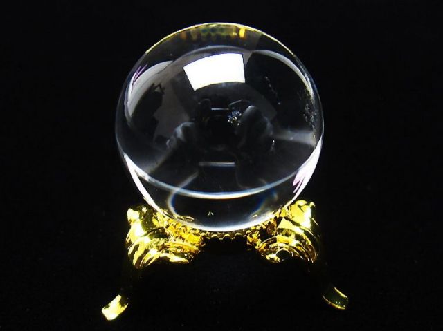 Aクラス水晶丸玉 24mm [T151-2152]