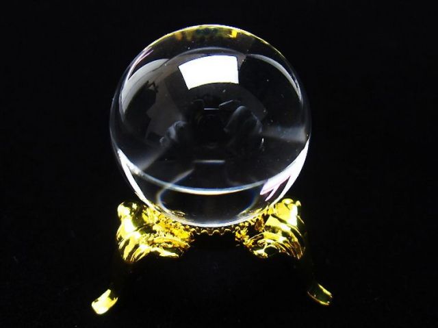 Aクラス水晶丸玉 24mm [T151-2161]
