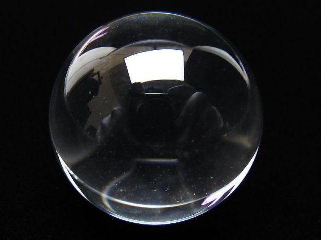 Aクラス水晶丸玉 24mm [T151-2166]