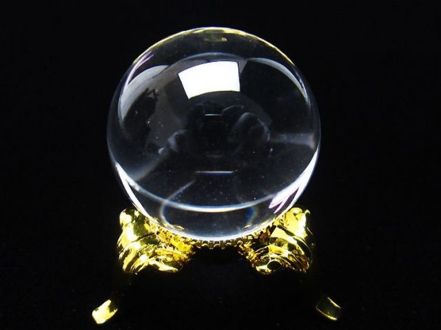 Aクラス水晶丸玉 24mm [T151-2166]