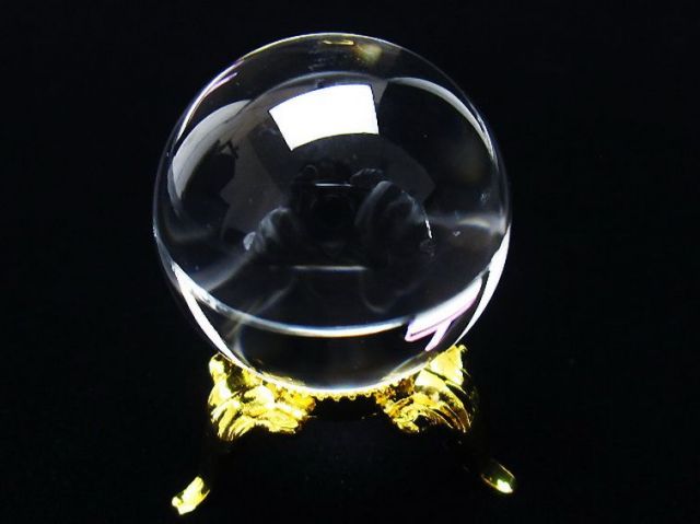 パワーストーン 天然石 Aクラス水晶丸玉 30mm [T151-2191]