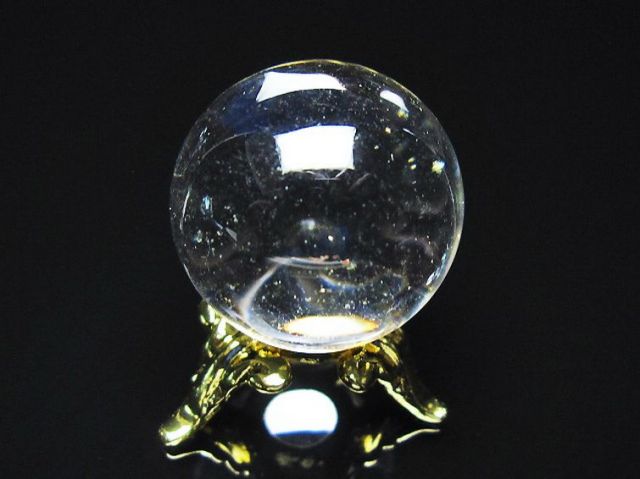 Aクラス水晶丸玉 23mm [t151-2225]