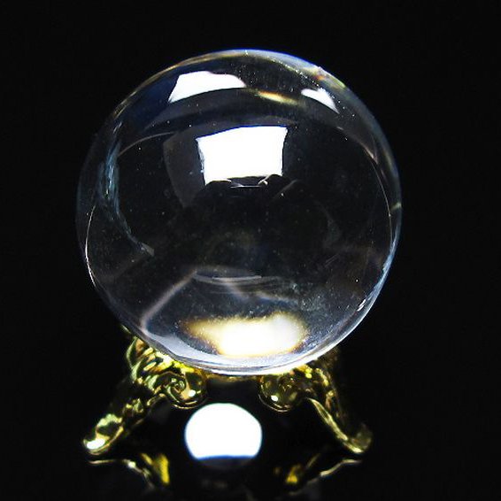 Aクラス水晶丸玉 24mm [t151-2302]