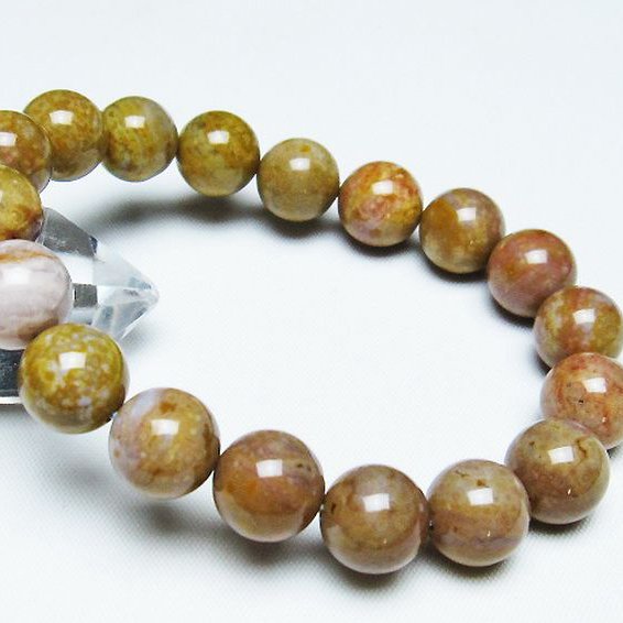 オーシャンジャスパー ブレスレット 12mm [T153-3283]