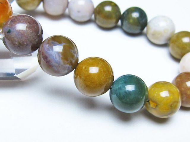 オーシャンジャスパー ブレスレット 12mm [t153-3565]