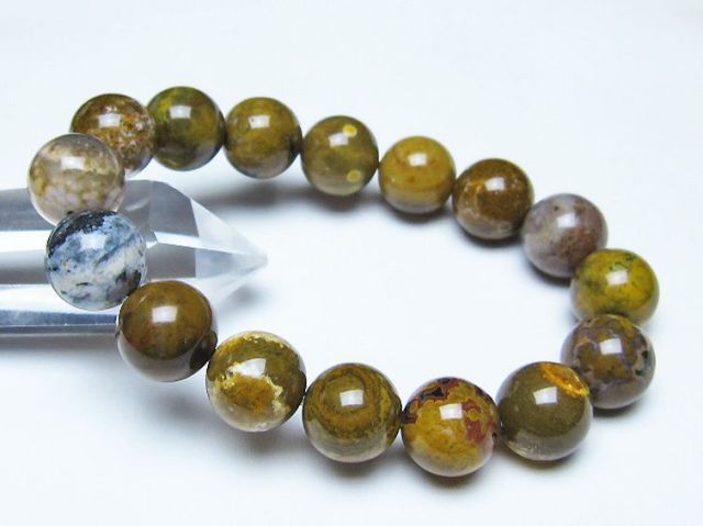 オーシャンジャスパー ブレスレット 13mm [t153-3581]