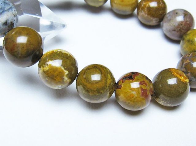 オーシャンジャスパー ブレスレット 13mm [t153-3581]