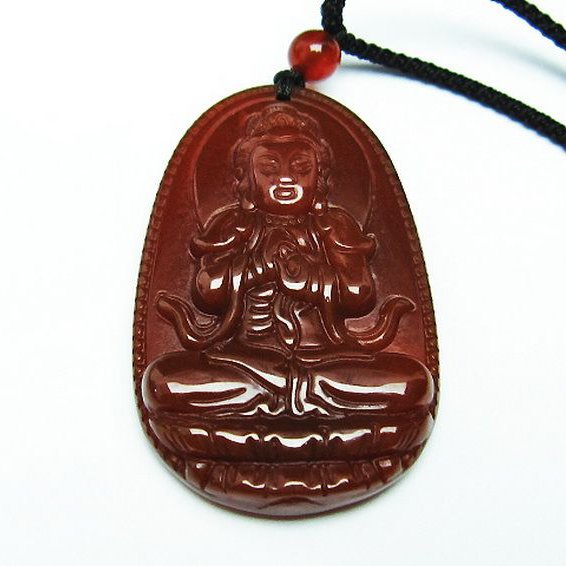 赤アゲート ペンダント[T159-1379]