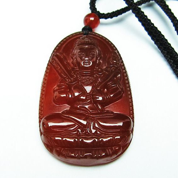 赤アゲート ペンダント[T159-1389]