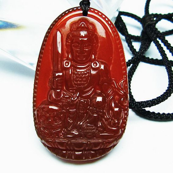 赤アゲート ペンダント[T159-1490]