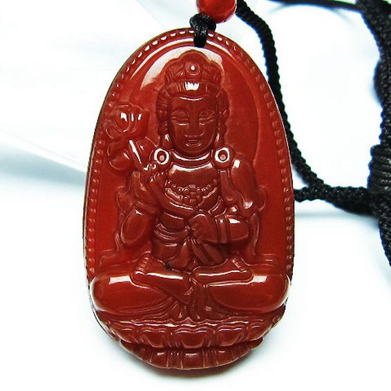 赤アゲート ペンダント[T159-1503]