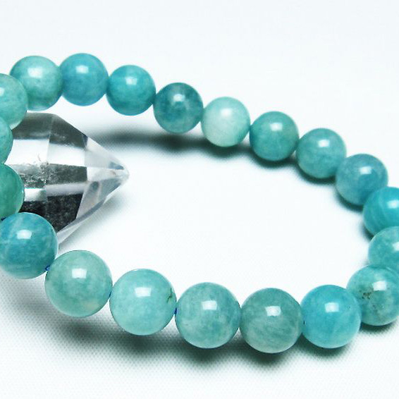 アマゾナイトブレスレット10mm[T161-10374]