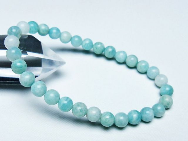 アマゾナイトブレスレット 6mm [T161-11688]