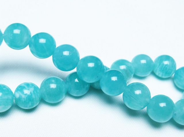 パワーストーン 天然石 アマゾナイトブレスレット 9mm [T161-11961]