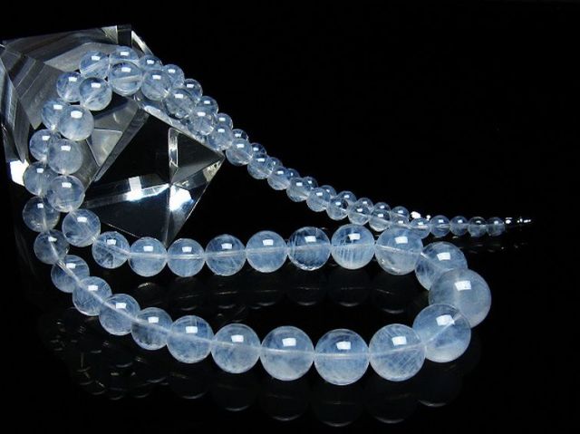 パワーストーン 天然石 エンジェルラダークォーツ ネックレス 5mm