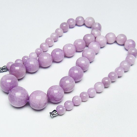 クンツァイト ネックレス 17mm [T17-6378]