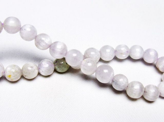 クンツァイトブレスレット 6mm [t17-6775]