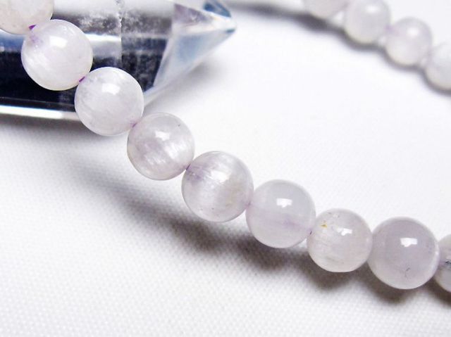 クンツァイトブレスレット 6mm [t17-6775]