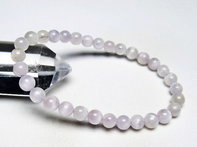 クンツァイトブレスレット 6mm [t17-6777]