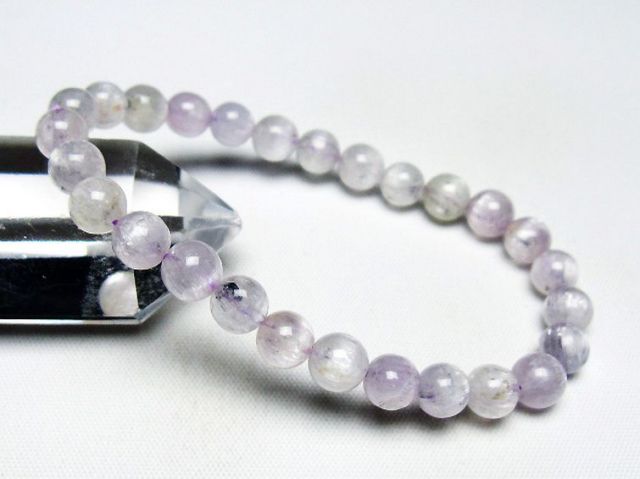 クンツァイトブレスレット 6mm [t17-6851]