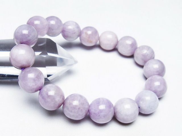 クンツァイトブレスレット 12mm [T17-6927]
