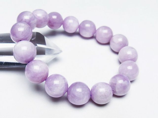クンツァイトブレスレット 13mm [T17-7041]
