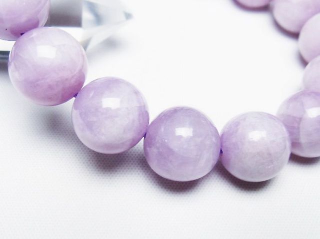 クンツァイトブレスレット 13mm [T17-7041]