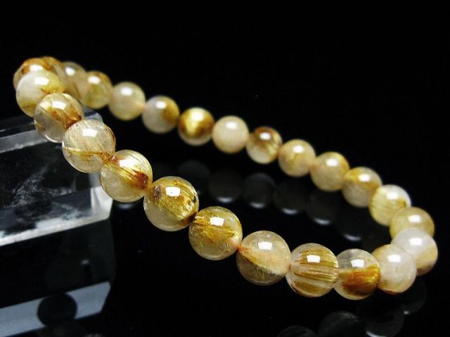 ゴールドルチル　7ｍｍ　天然石　ブレスレット 000000002989_FmuAQVt.jpg