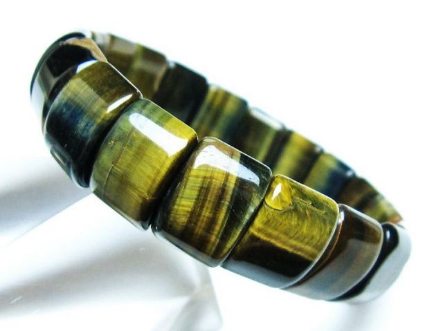 タイガーアイ 虎目石 虎眼石 天然石 バングル ブレスレット ブレスレット タイガーアイ 虎の目石 バングル 天然石 厄除け 金